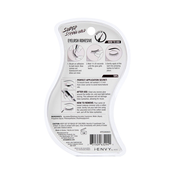 I-ENVY Super Strong Hold Eyelash Adhesive, Clear