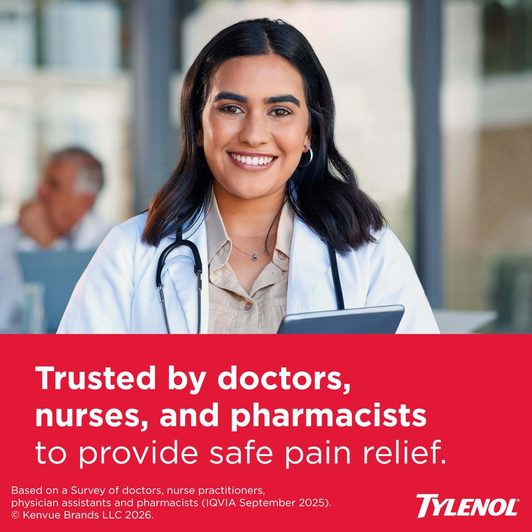 Tylenol Extra Strength Pain Reliever and Fever Reducer Caplets, 500 mg, 100 Count