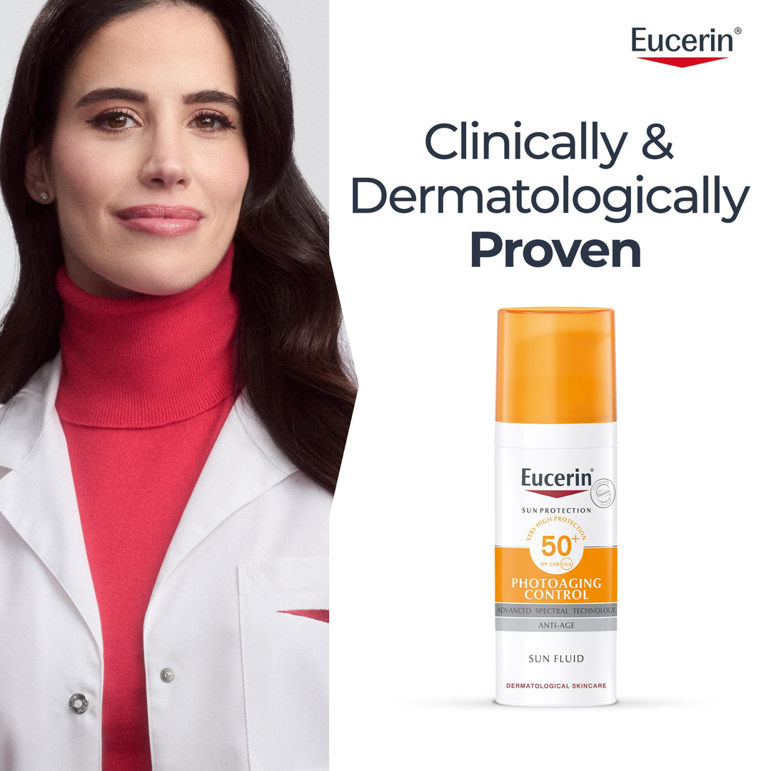 Eucerin Sun Fluid Photoaging Control Facial Sunscreen, SPF 50, 50 ml