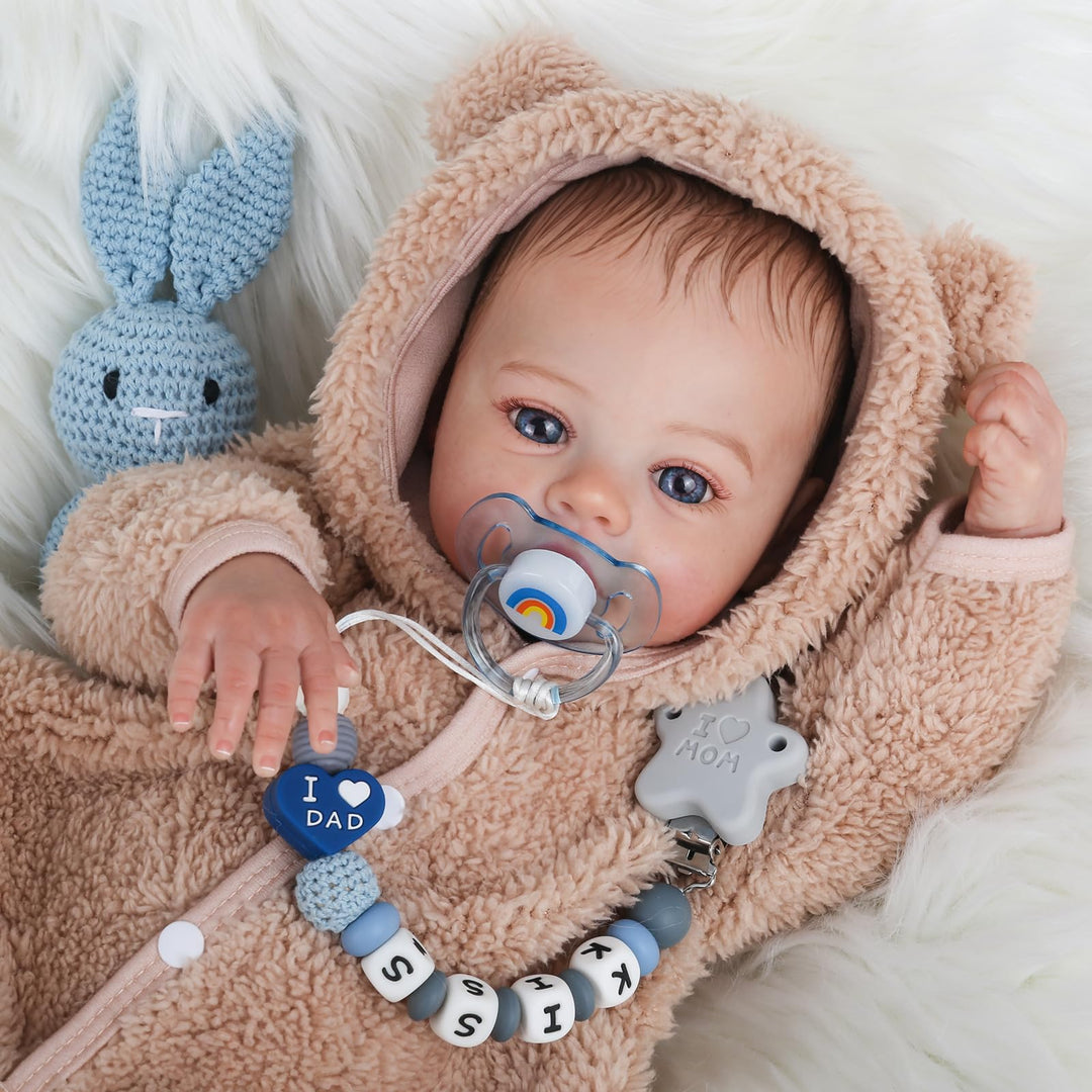 KSBD Reborn Baby Doll, Boy, 18 Inch