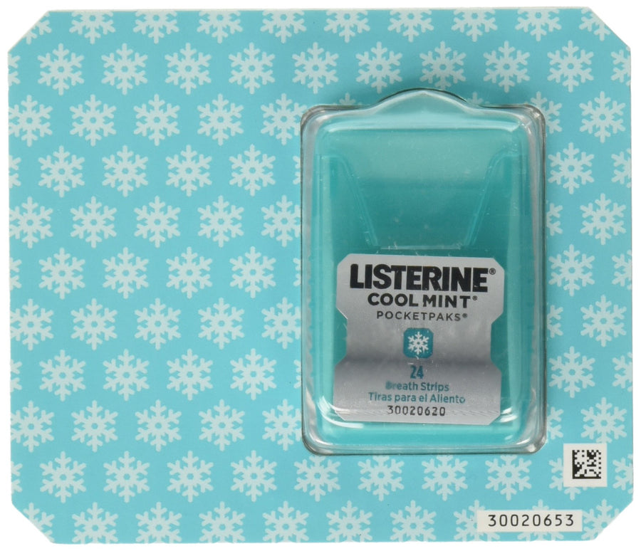 Listerine Cool Mint Mouth Freshener, 24 Count