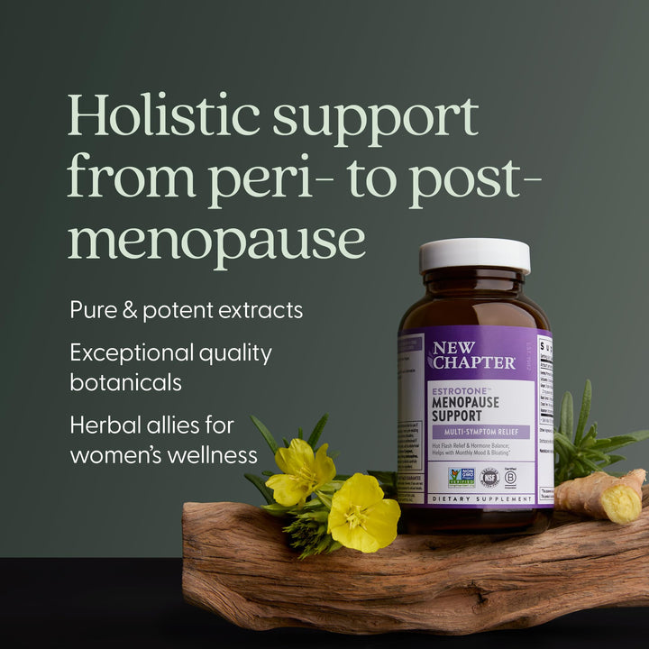 New Chapter Estrotone Menopause Supplement, 60 Count
