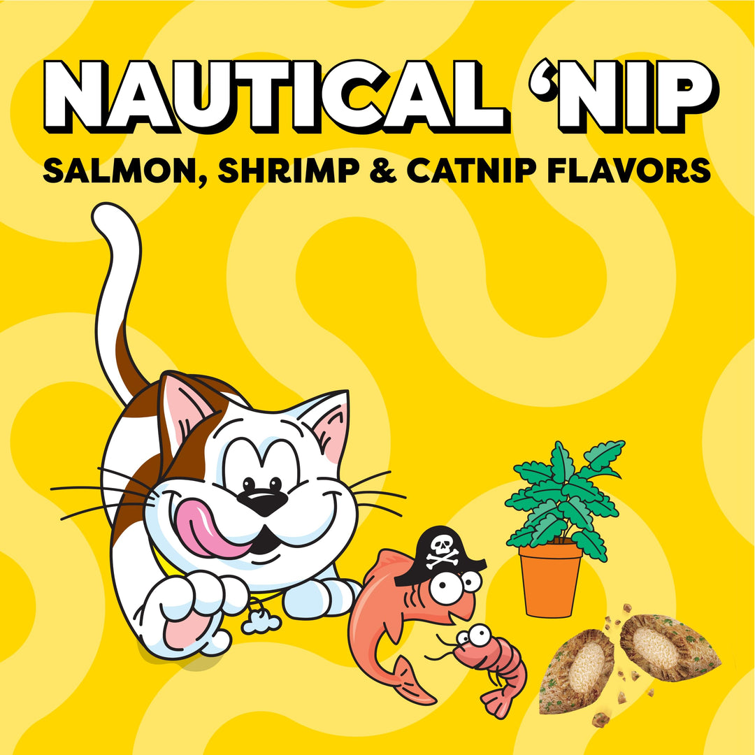 Temptations Wacky Blasts Cat Treats, Nautical Nip, 16 oz