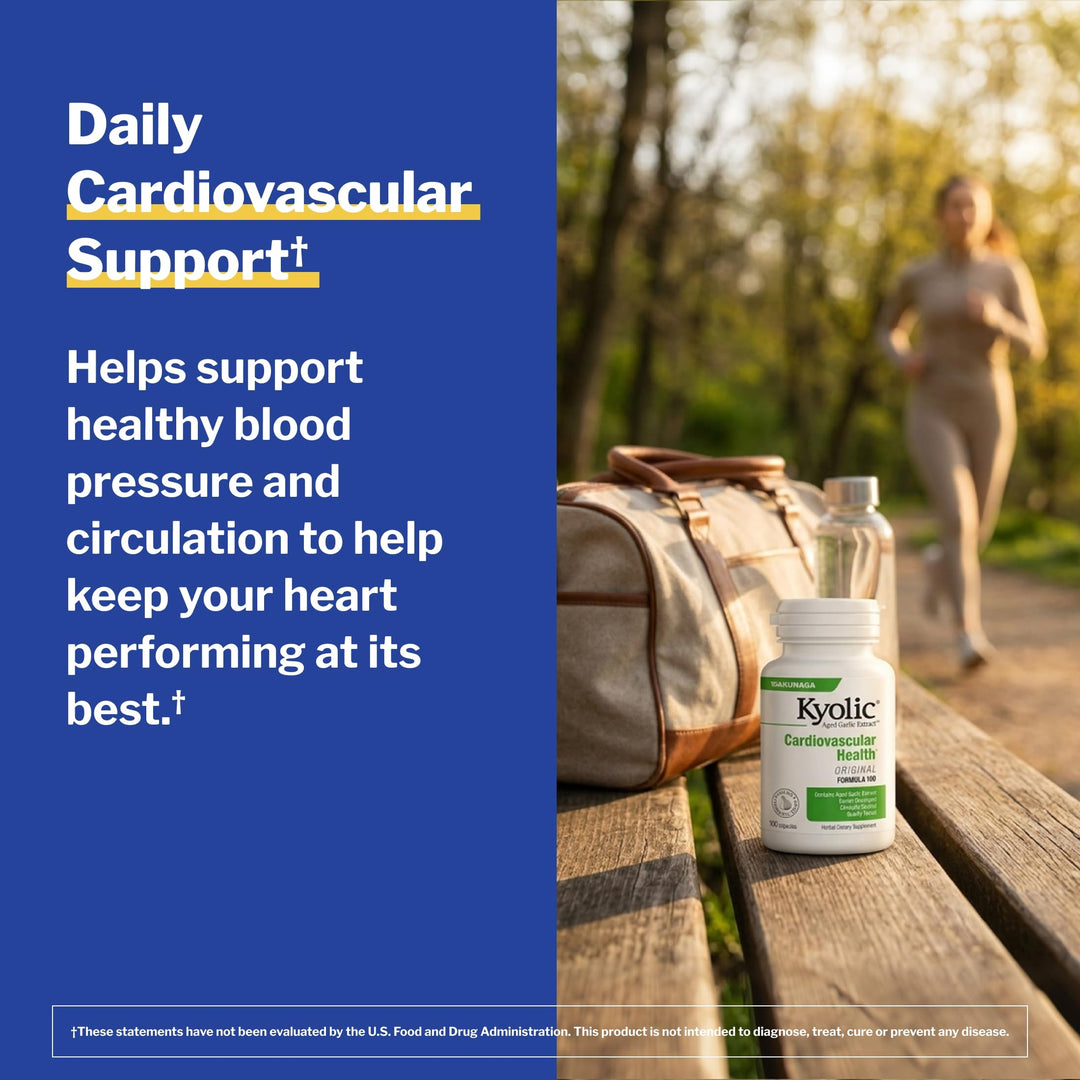 Kyolic Aged Garlic Extract Tablets, 100 Count
