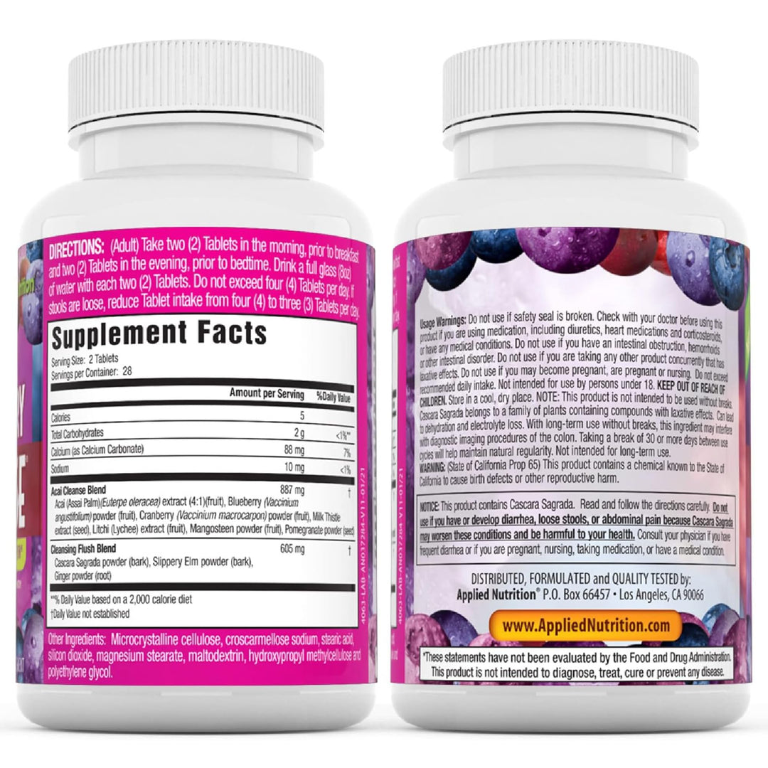 Applied Nutrition 14-Day Acai Berry Cleanse, 56 Count