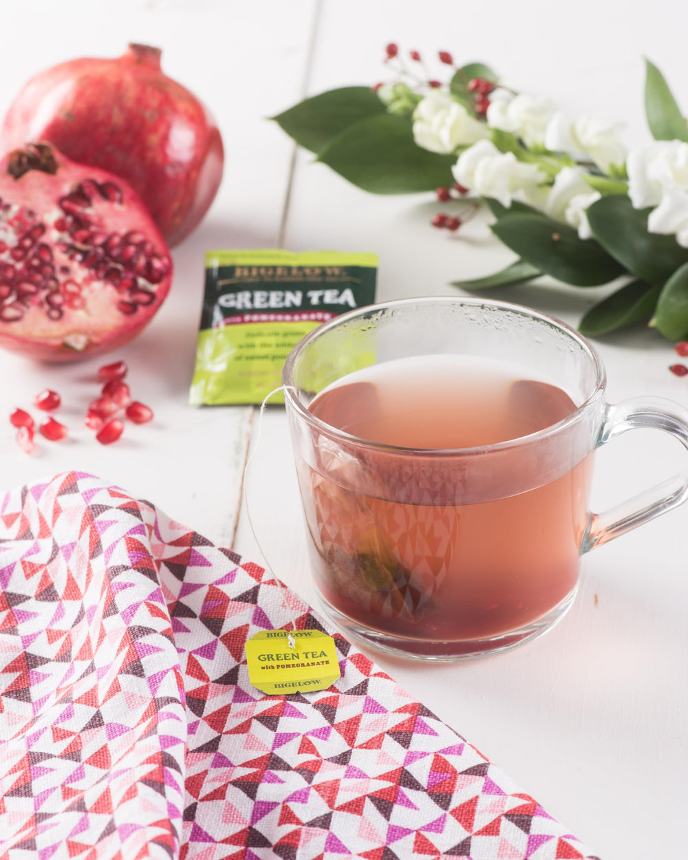 Bigelow Tea Green Tea, Pomegranate, 20 Count
