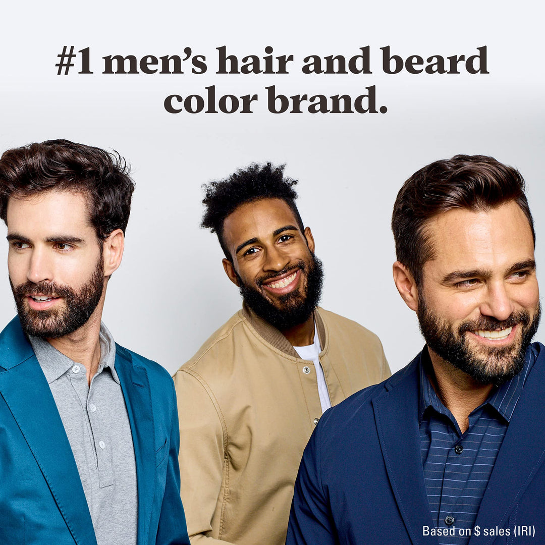 Just for Men Mustache & Beard Color Gel, Deep Dark Brown