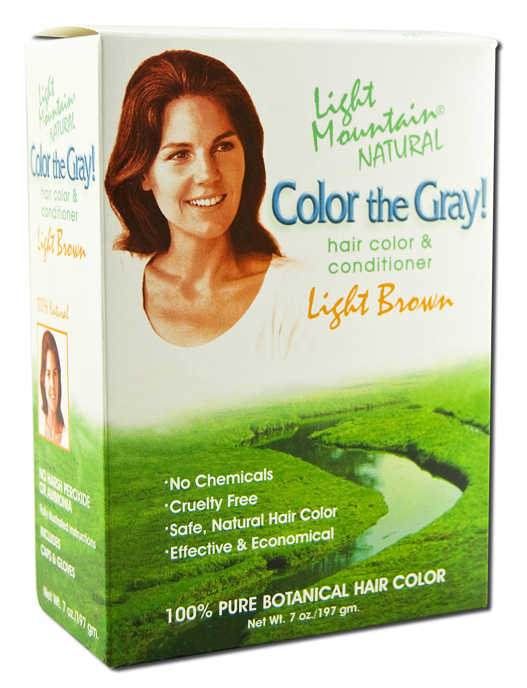 Light Mountain Color The Grey Brown, 7 oz
