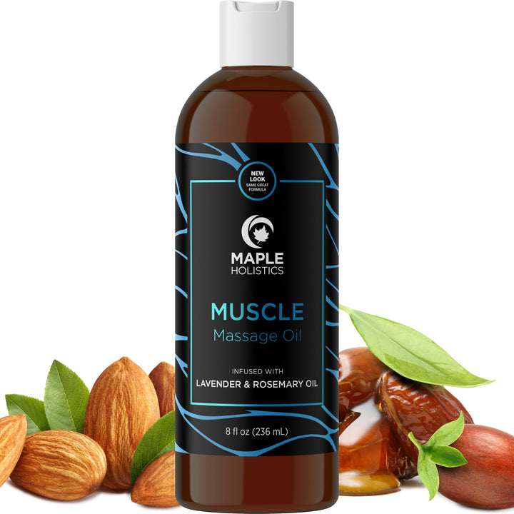 Maple Holistics Lavender Massage Oil