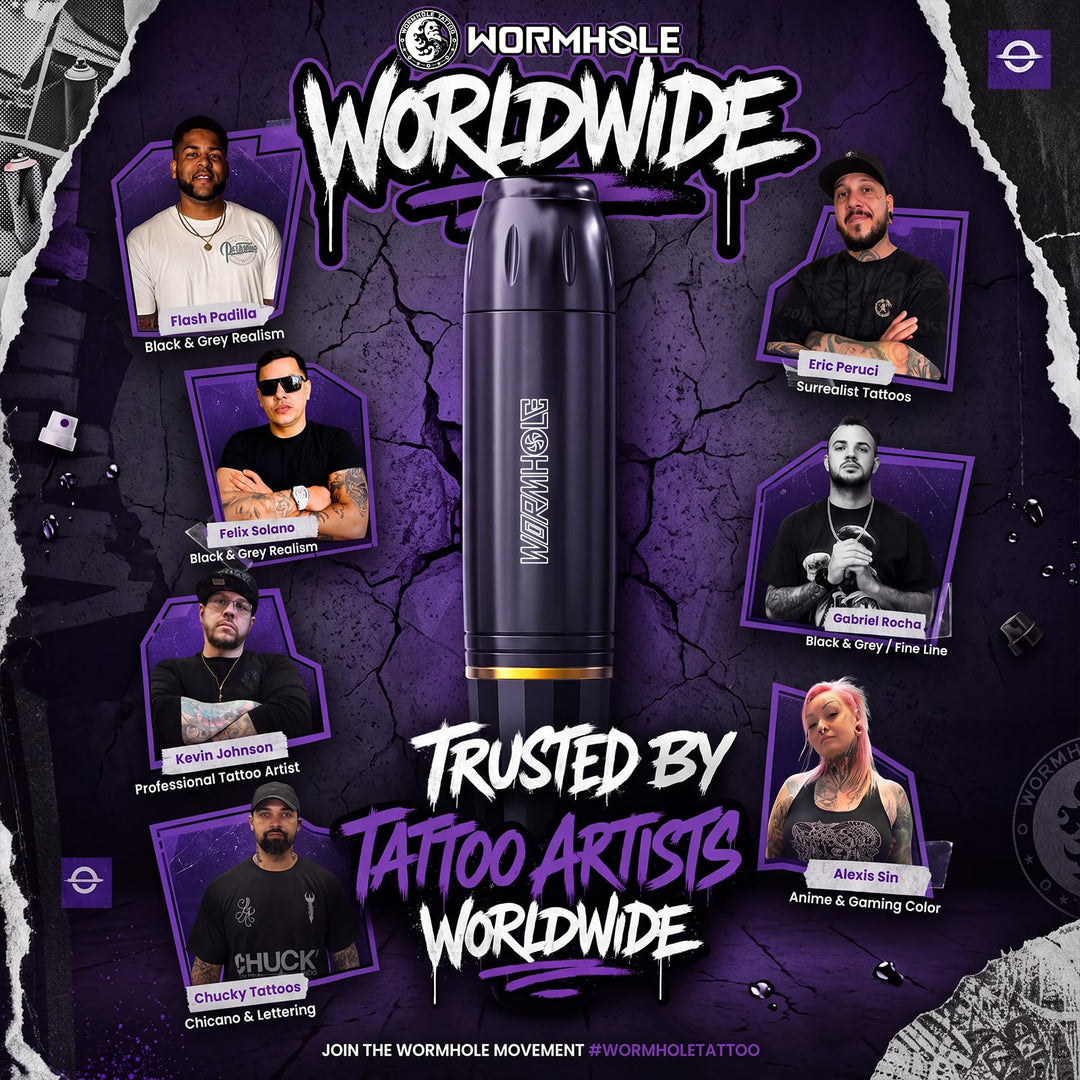 Wormhole Tattoo Pen Machine Kit, WTK070