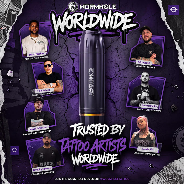 Wormhole Tattoo Pen Machine Kit, WTK070