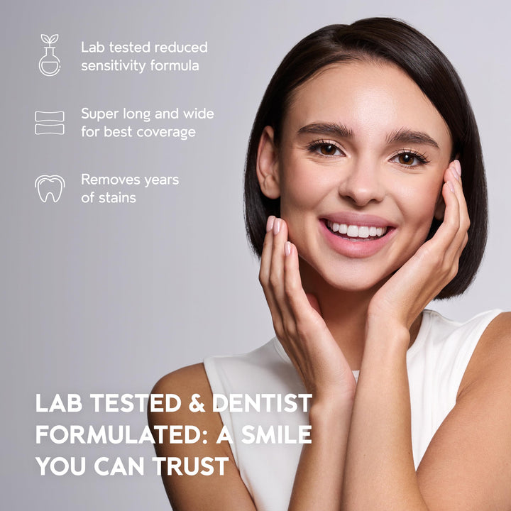 INOPRO / Natural Teeth Whitening Strips Kit, 14 Treatments