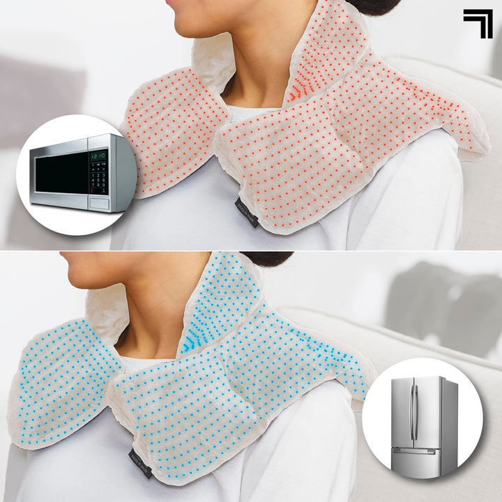 Sharper Image Heated Neck & Shoulder Wrap, Unscented