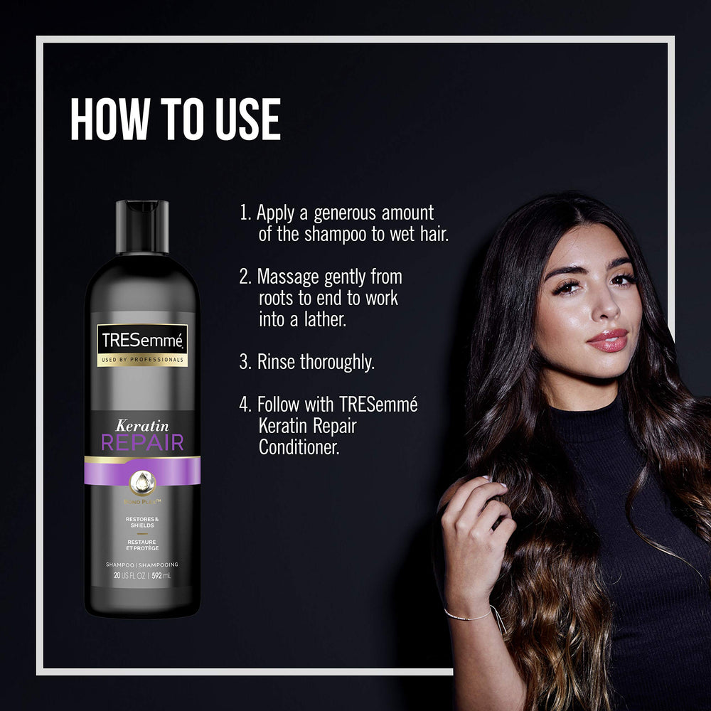 TRESemmé Shampoo Keratin Repair, 20 oz