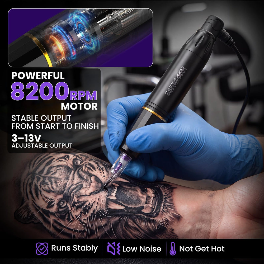 Wormhole Tattoo Pen Machine Kit, WTK070