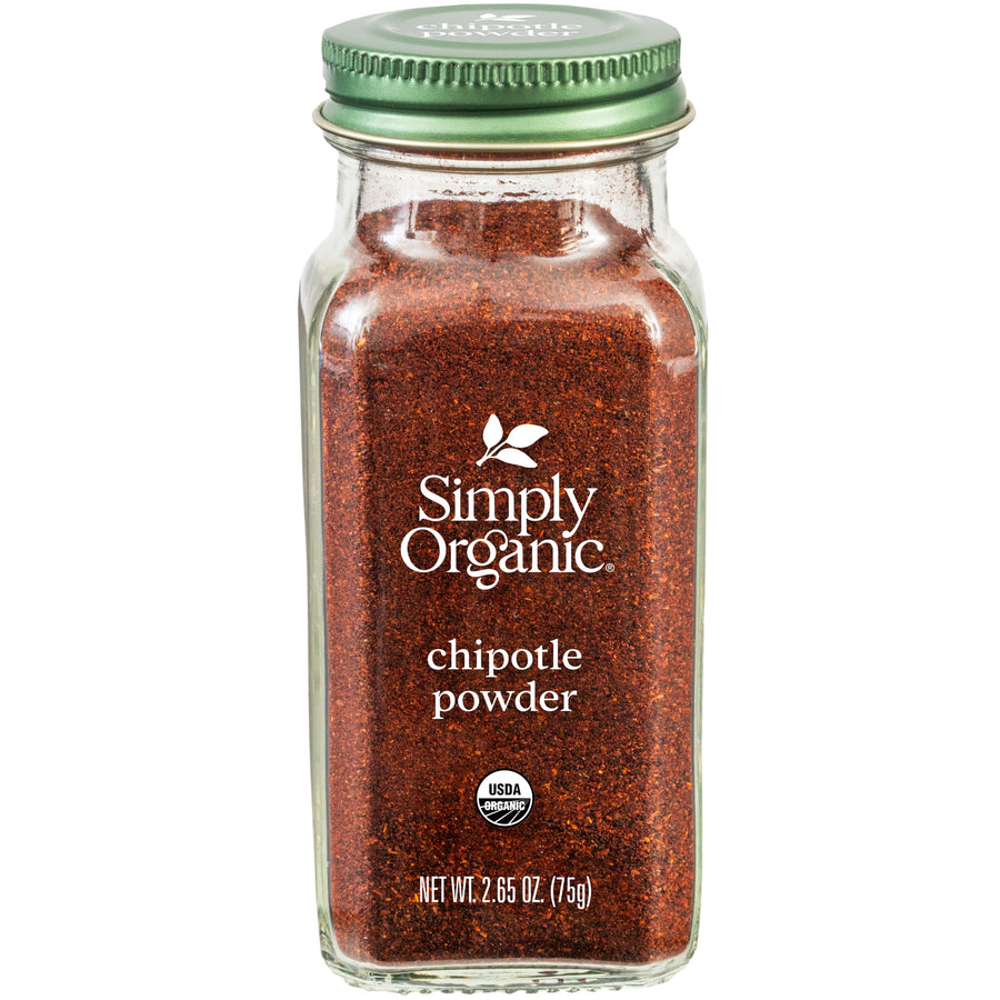 Simply Organic Chipotle Powder, Organic, 2.65 oz