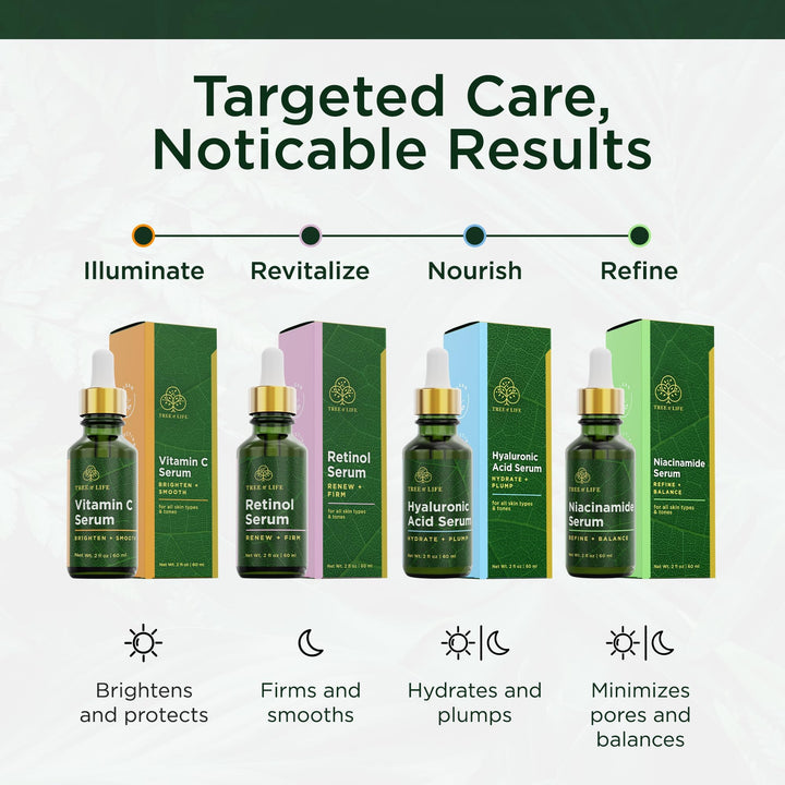 Tree of Life Beauty Anti Aging Serum, Pack of 3
