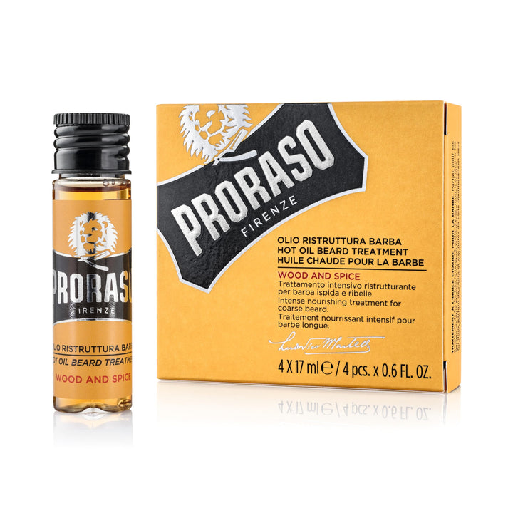Proraso Wood And Spice Hot Oil Beard Treatment, 40 ml