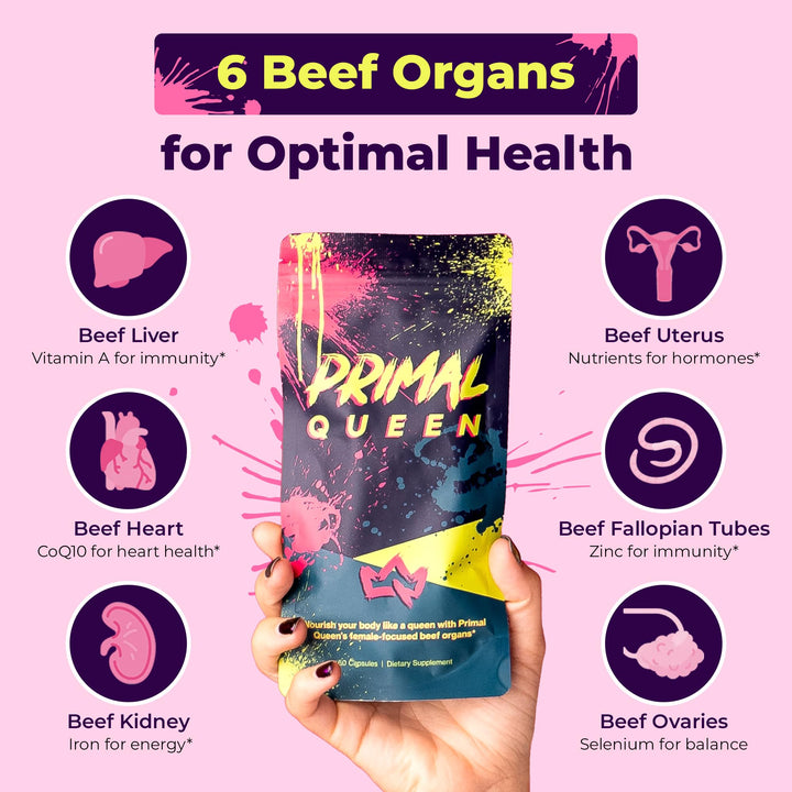 Primal Queen Beef Organ Supplement