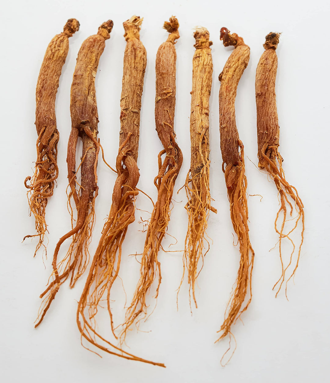 GinsengStoreAndMore Red Panax Ginseng Whole Roots, 4 oz