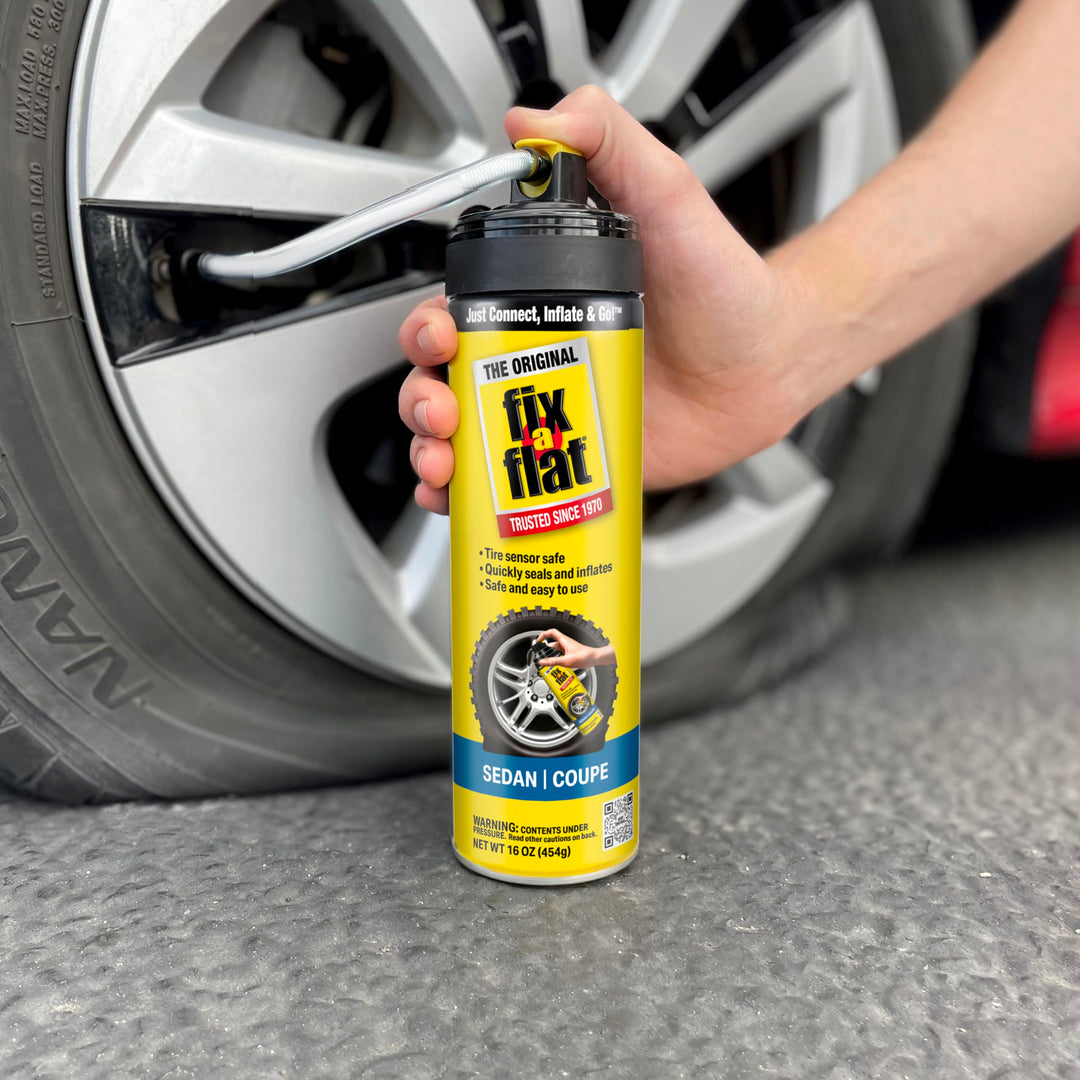 Fix-A-Flat Emergency Tire Repair and Inflator, 16 oz
