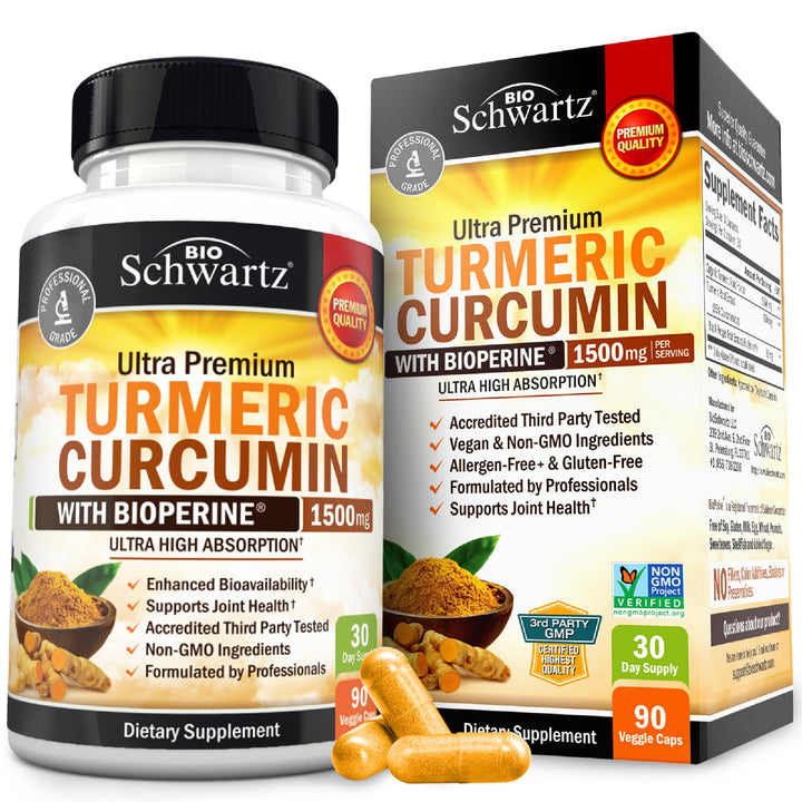 BioSchwartz Turmeric Curcumin, 1500mg