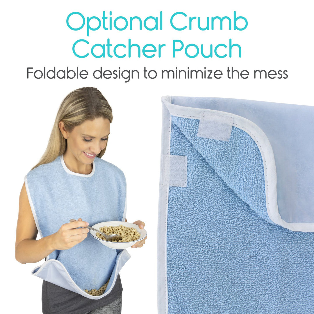 VIVE Adult Bibs And Apron Set, Multi, One Size