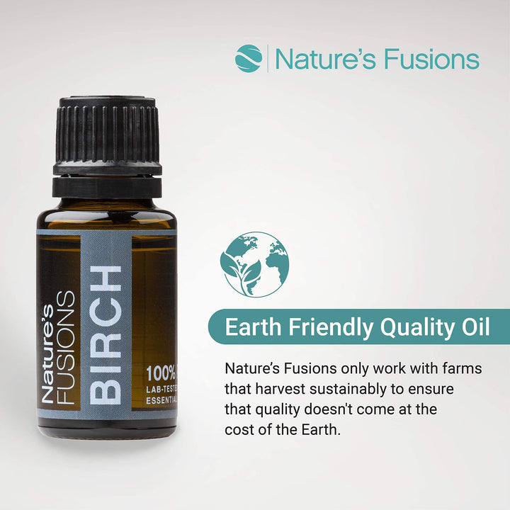 Nature's Fusions Canadian Sweet Birch Essential Oil, 15 ml