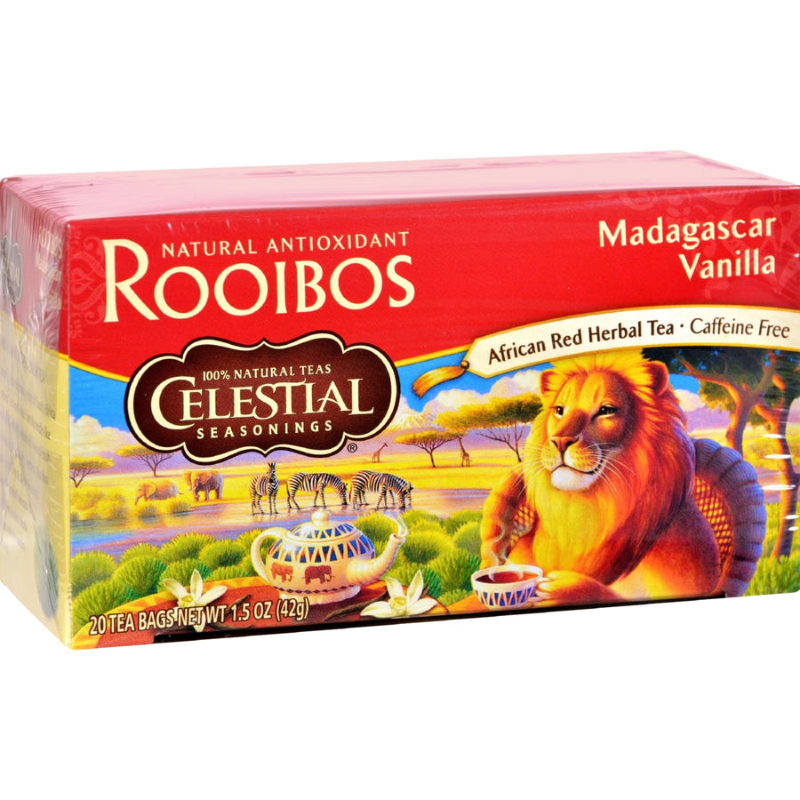 Celestial Seasonings Rooibos Tea, Madagascar Vanilla, 20 Count