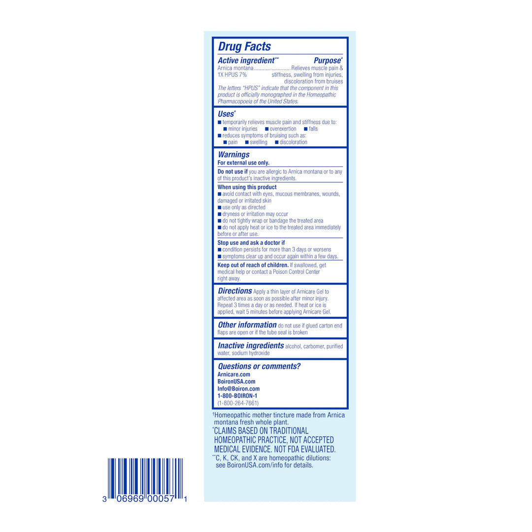 Boiron Arnicare Gel, 4.2 oz