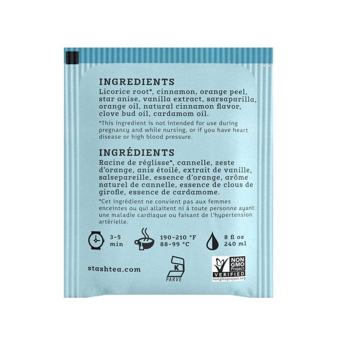 Stash Tea Licorice Spice, 6 Count, Pack of 6