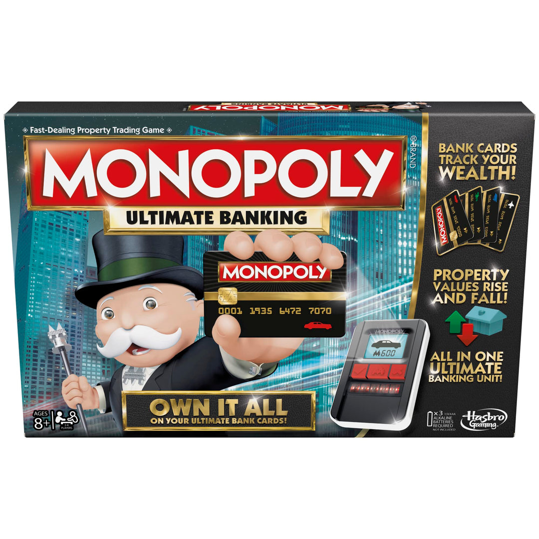 Monopoly Ultimate Banking Edition Board Game, Amazon Exclusive