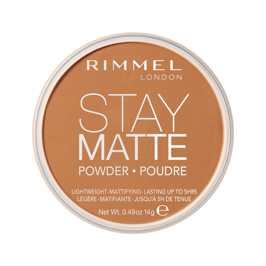 Rimmel Stay Matte Pressed Powder, Toffee, 0.47 fl oz