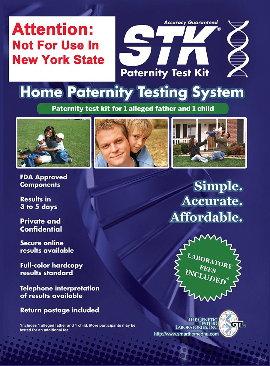 STK Paternity Test Kit, DNA, Home