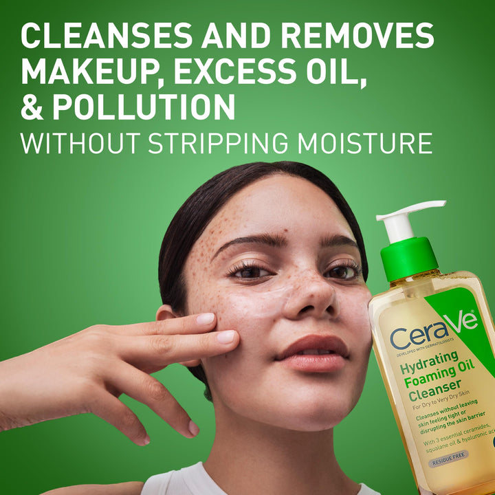 CeraVe Hydrating Foaming Cleanser, 8 fl oz