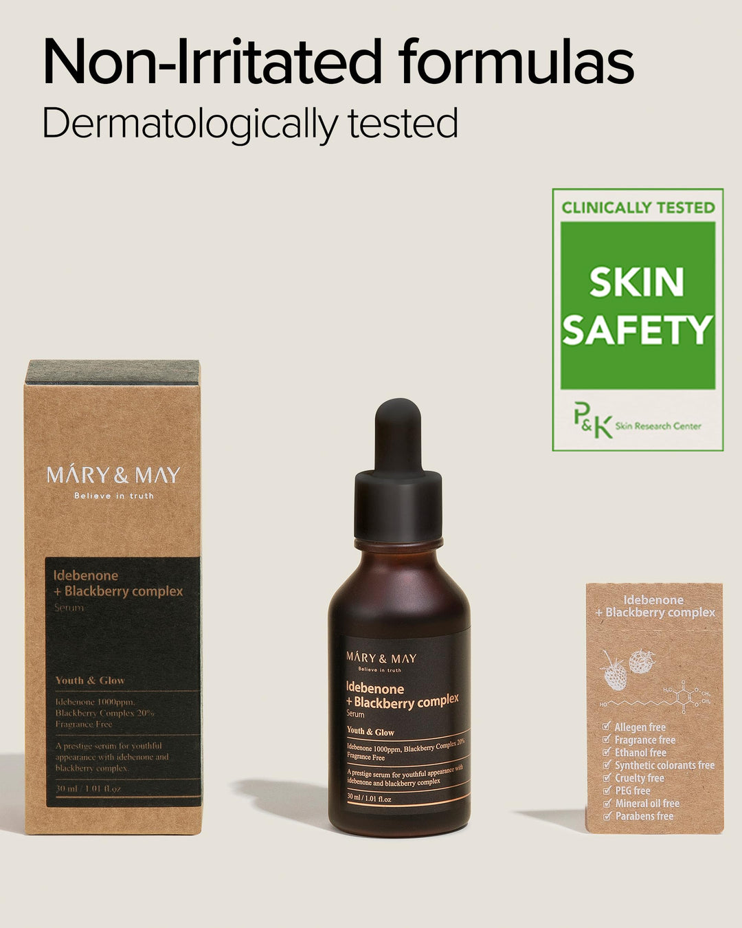Mary&May Idebenone Blackberry Complex Serum, 30 ml