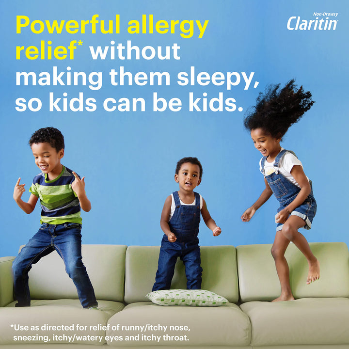 Claritin Kids Allergy Chewables, Grape, 60 Count
