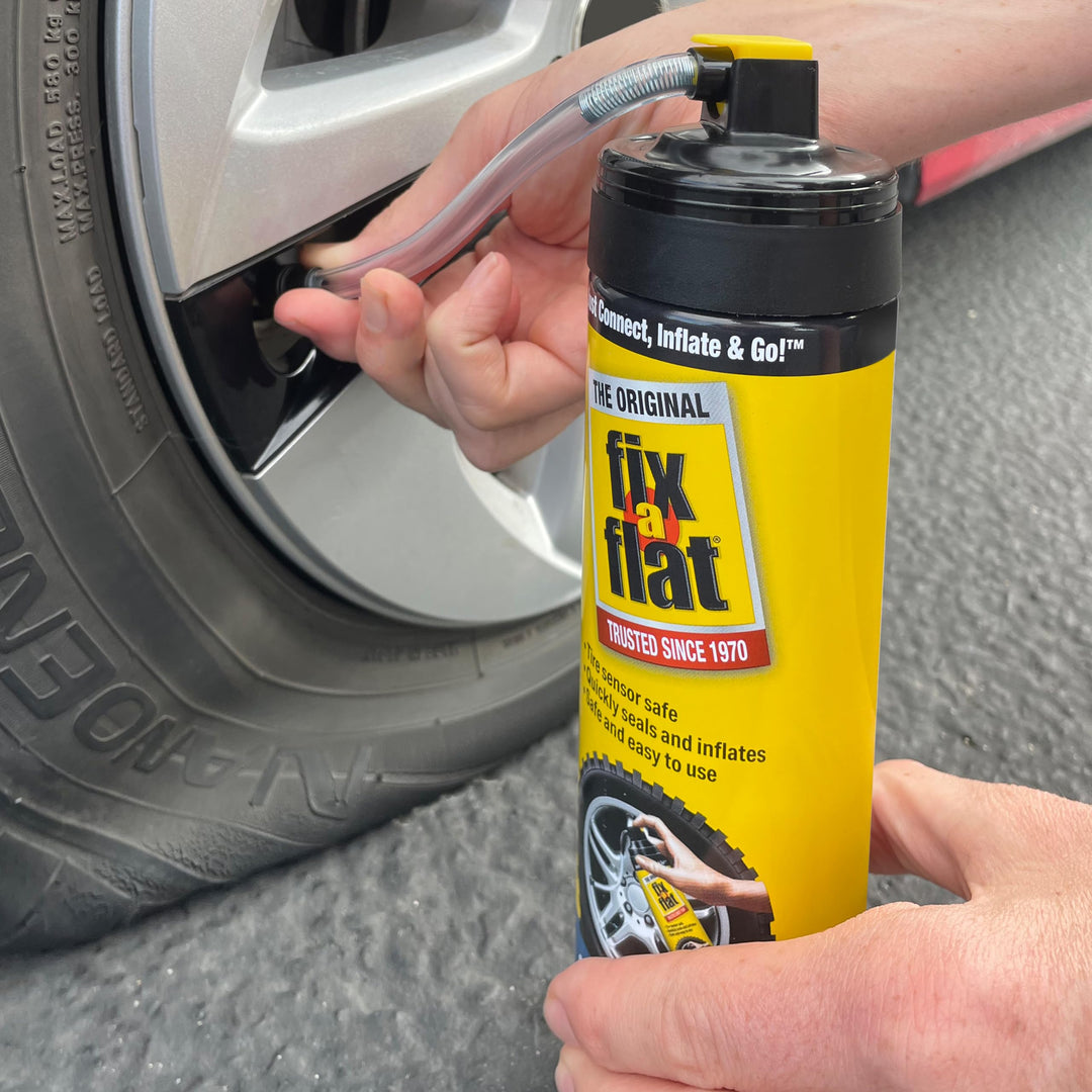 Fix-A-Flat Emergency Tire Repair and Inflator, 16 oz