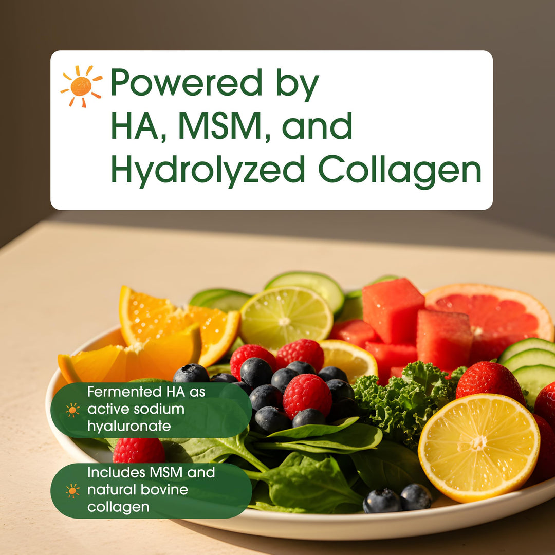 NatureBell Hyaluronic Acid with Hydrolyzed Collagen and MSM, 2000 mg, 240 Count