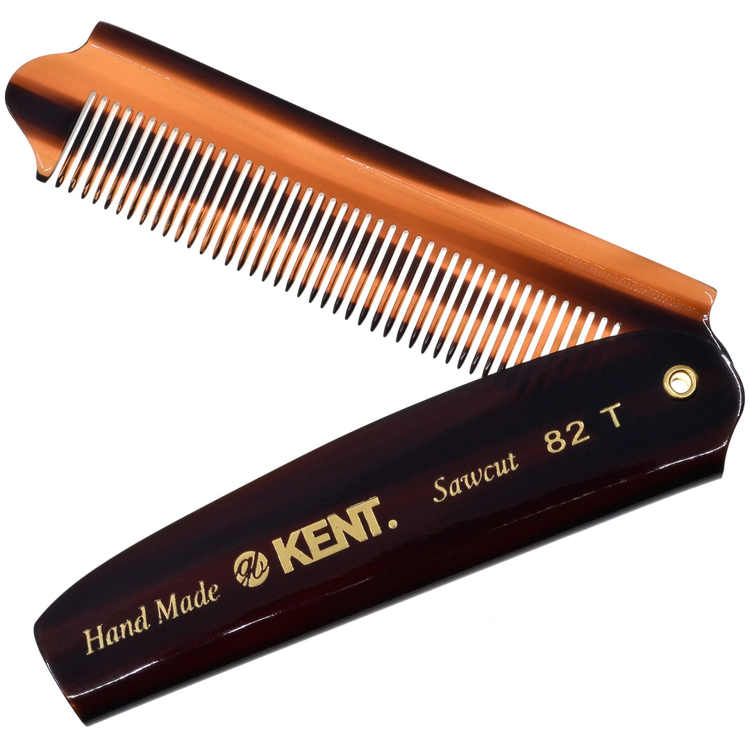 Kent Handmade Folding Pocket Comb, Large