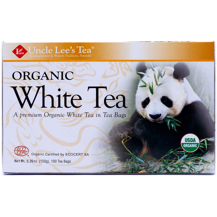 Uncle Lee's Tea Organic White Tea, 100 Count