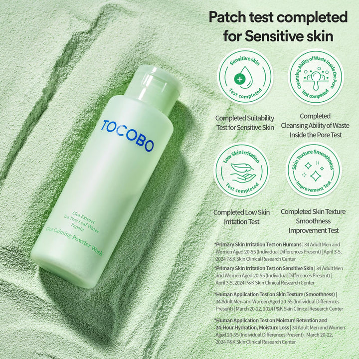 TOCOBO Calming Cica Powder Wash, 50 g