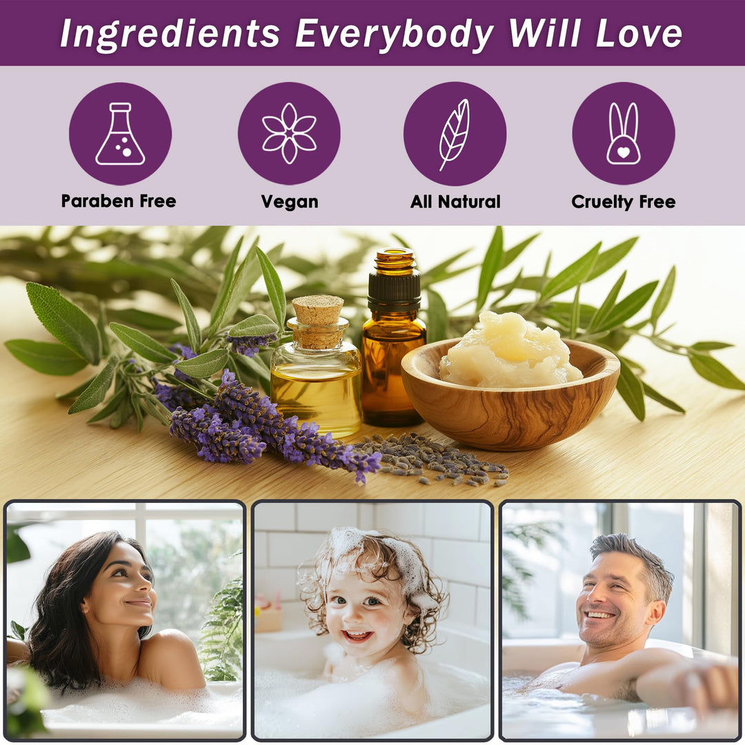 Aqua Elegante Spa Gift Basket, Lavender & Tea Tree