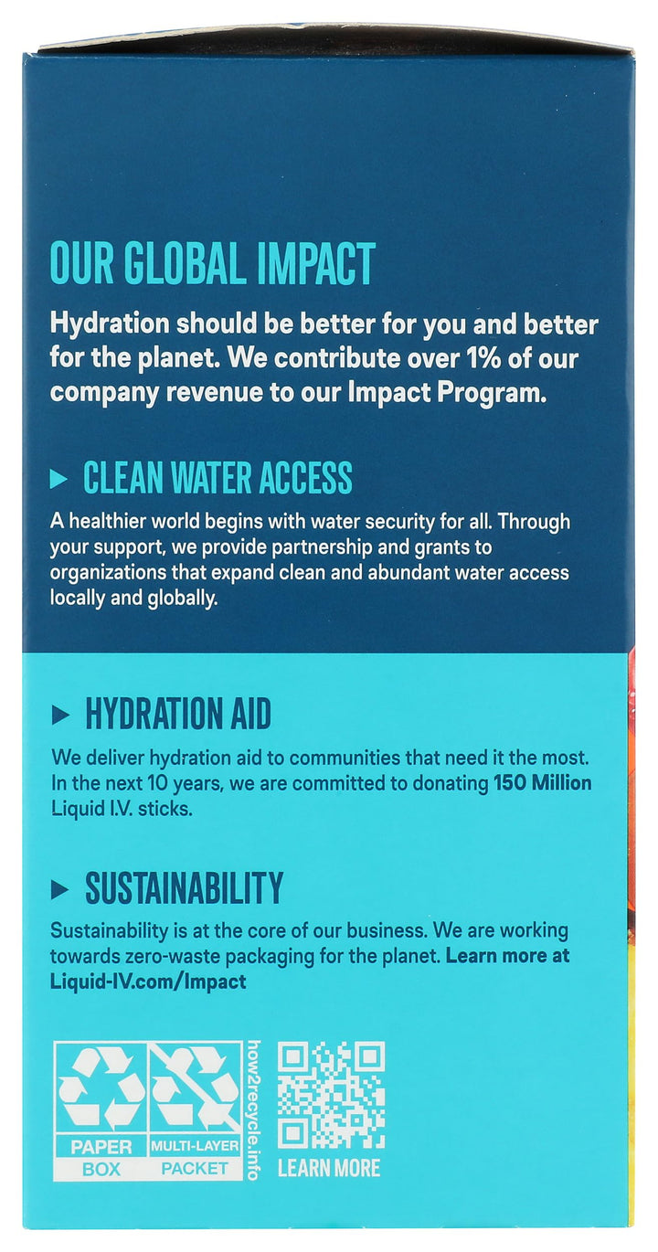 Liquid I.V. Hydration Multiplier Drink Mix, Tropical Punch, 5.64 oz