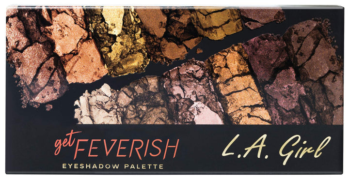 L.A. Girl Fanatic Eyeshadow Palette, Get Feverish