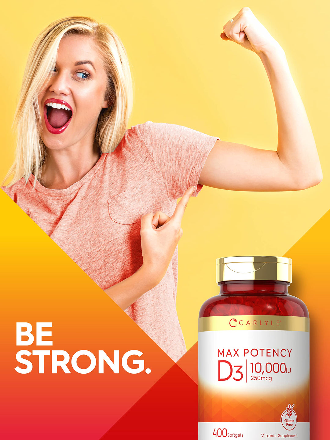 Carlyle Vitamin D, 10000 IU, 400 Count
