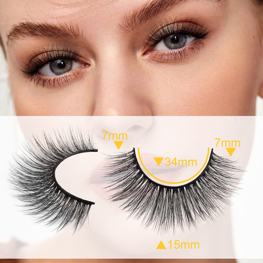 Newcally False Eyelashes, 14 Count