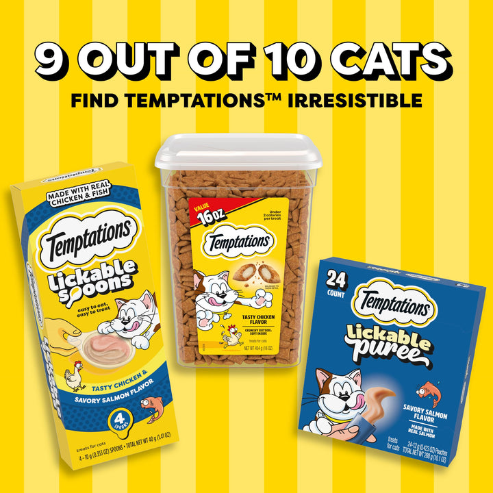 Temptations Wacky Blasts Cat Treats, Nautical Nip, 16 oz