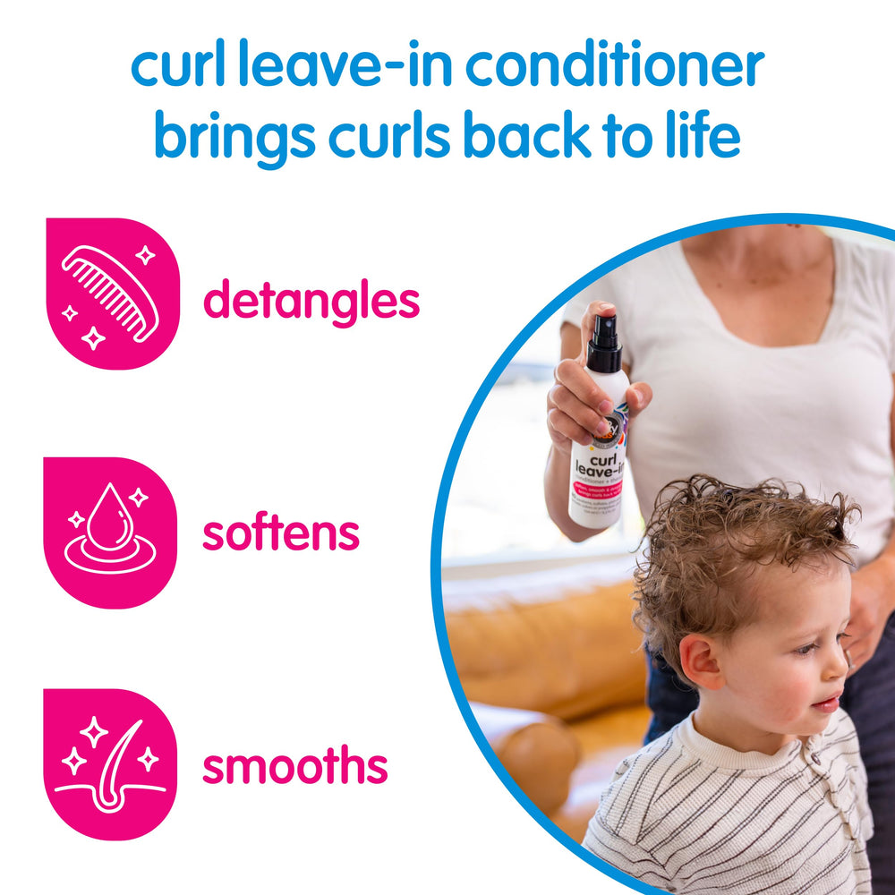 SO COZY Kids Curl Leave In Conditioner and Therapy Spray, 8 fl oz
