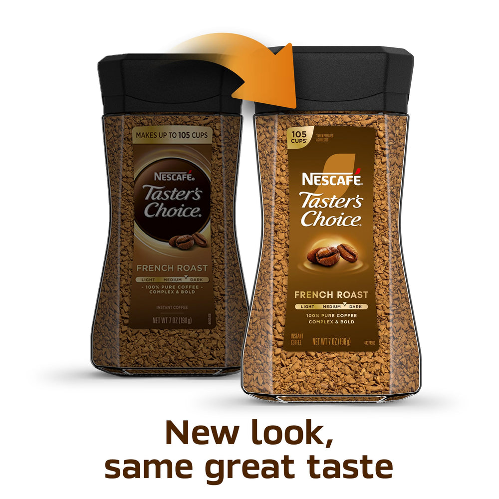 Nescafe Taster's Choice Instant Coffee, French Roast, 7 oz